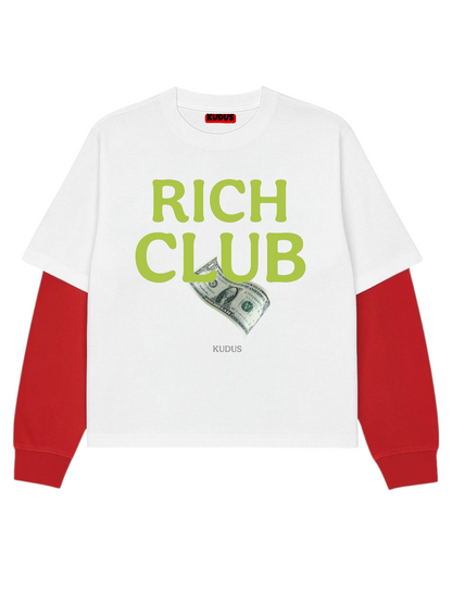 RICH CLUB W&R Long Sleeve Heavy Weight T-shirt