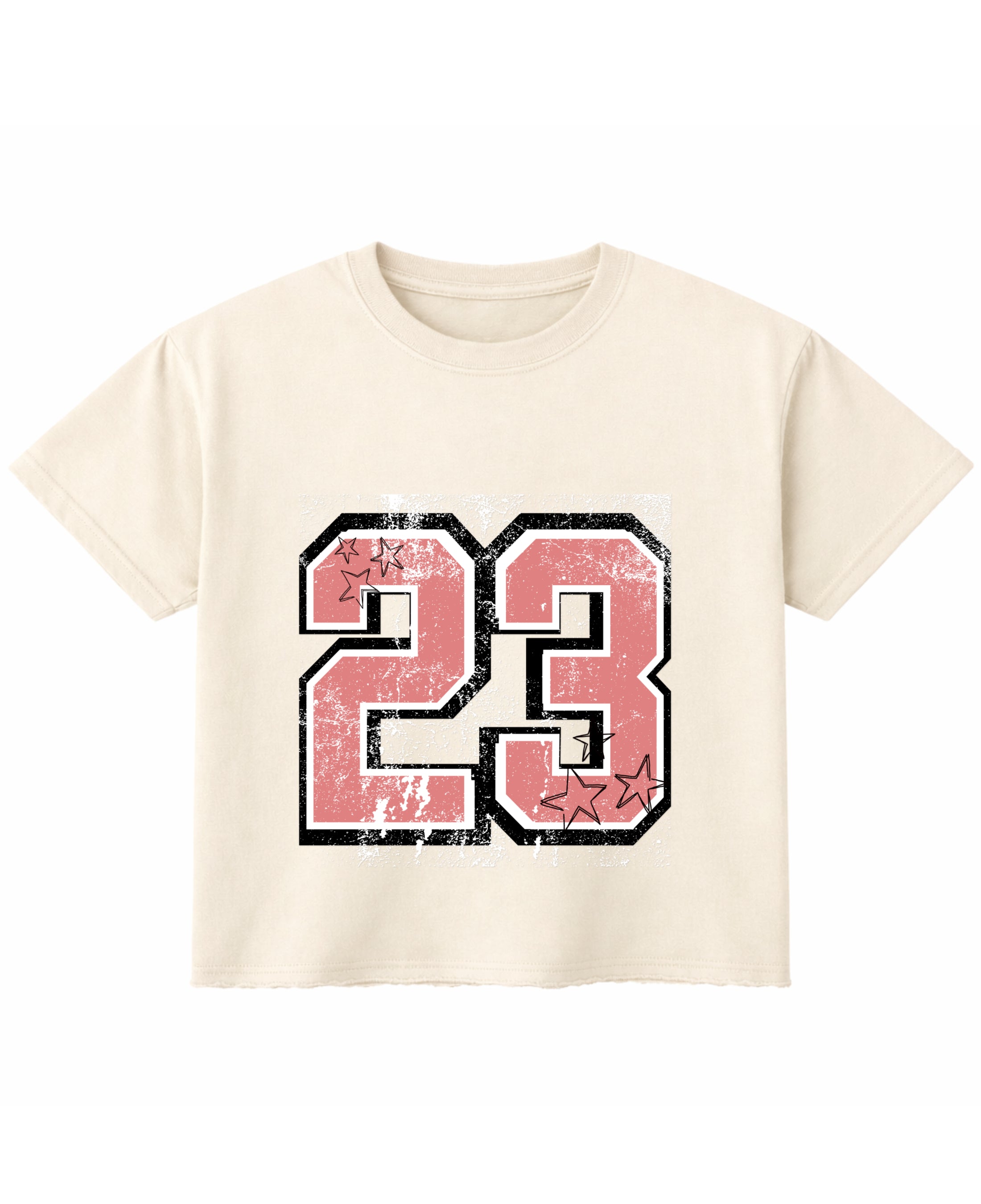 Off White Boxy Fit T-shirt Front Design