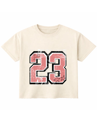 Off White Boxy Fit T-shirt Front Design