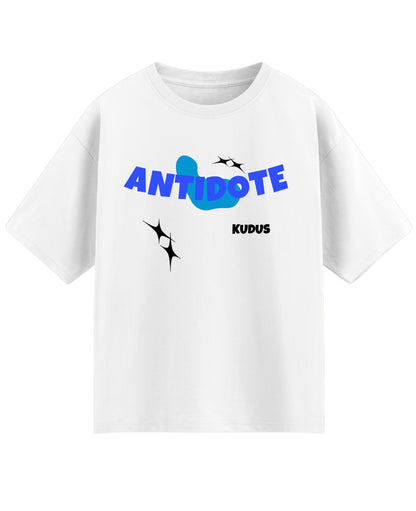 White Oversized T-shirt Front Design