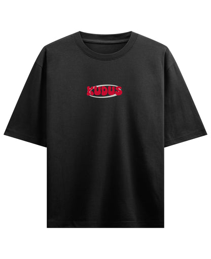 Black Oversized T-shirt Front Design