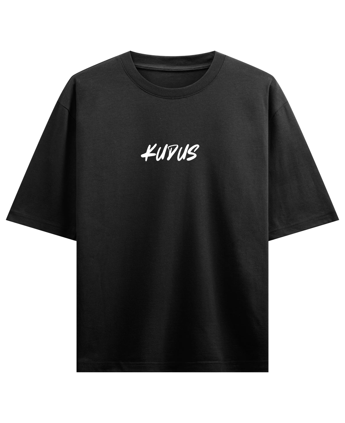 Black Oversized T-shirt Front Design
