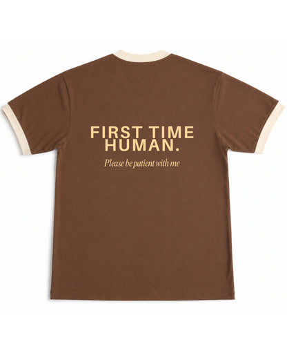 Mousse & Cream Ringer tee Back Design