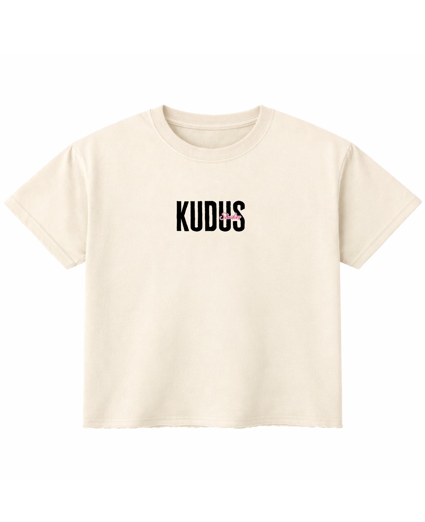Off White Boxy Fit T-shirt Front Design