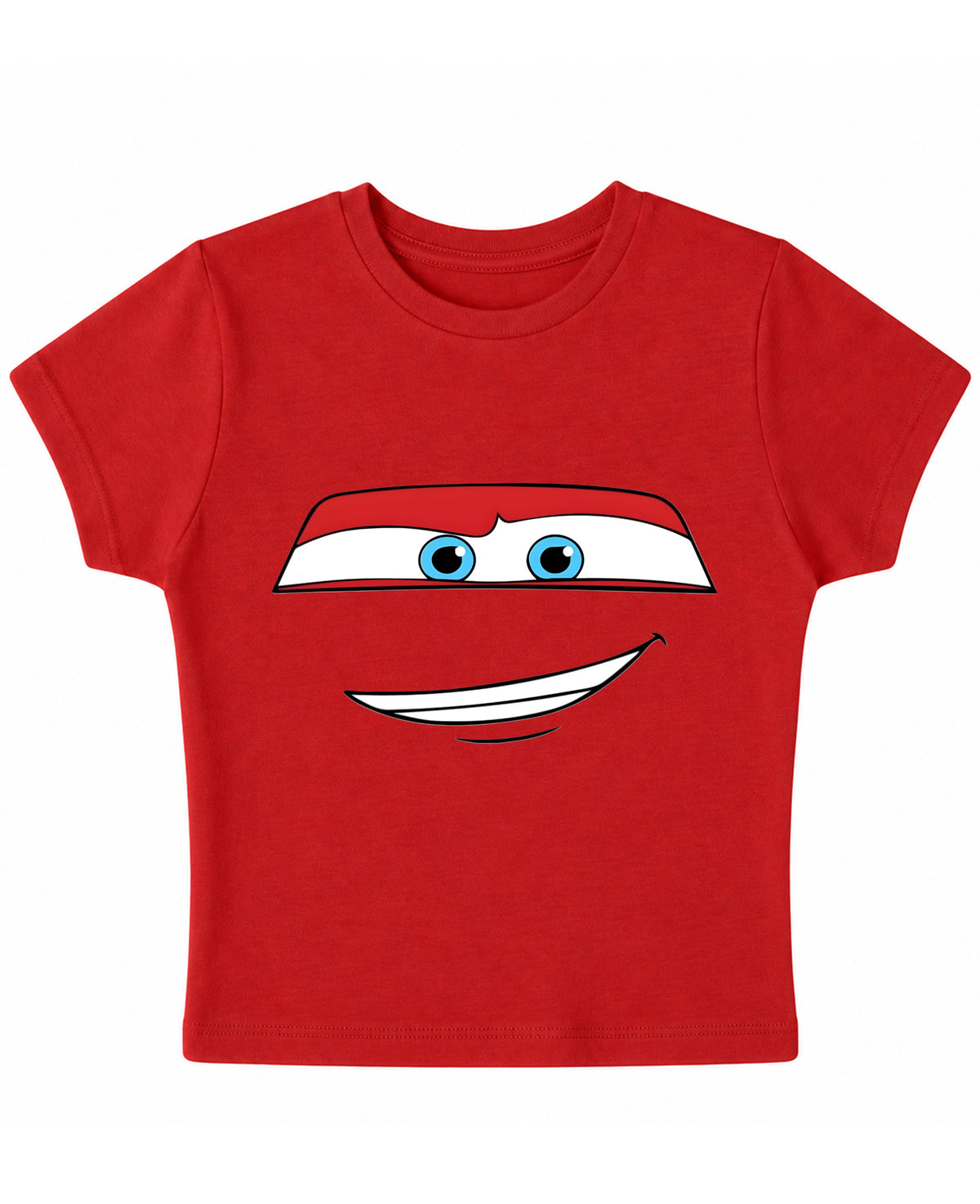 Red Baby Tee Front Design