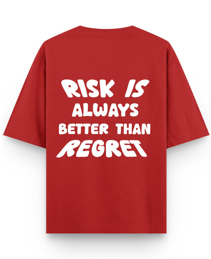 Red Oversized T-shirt Back Design