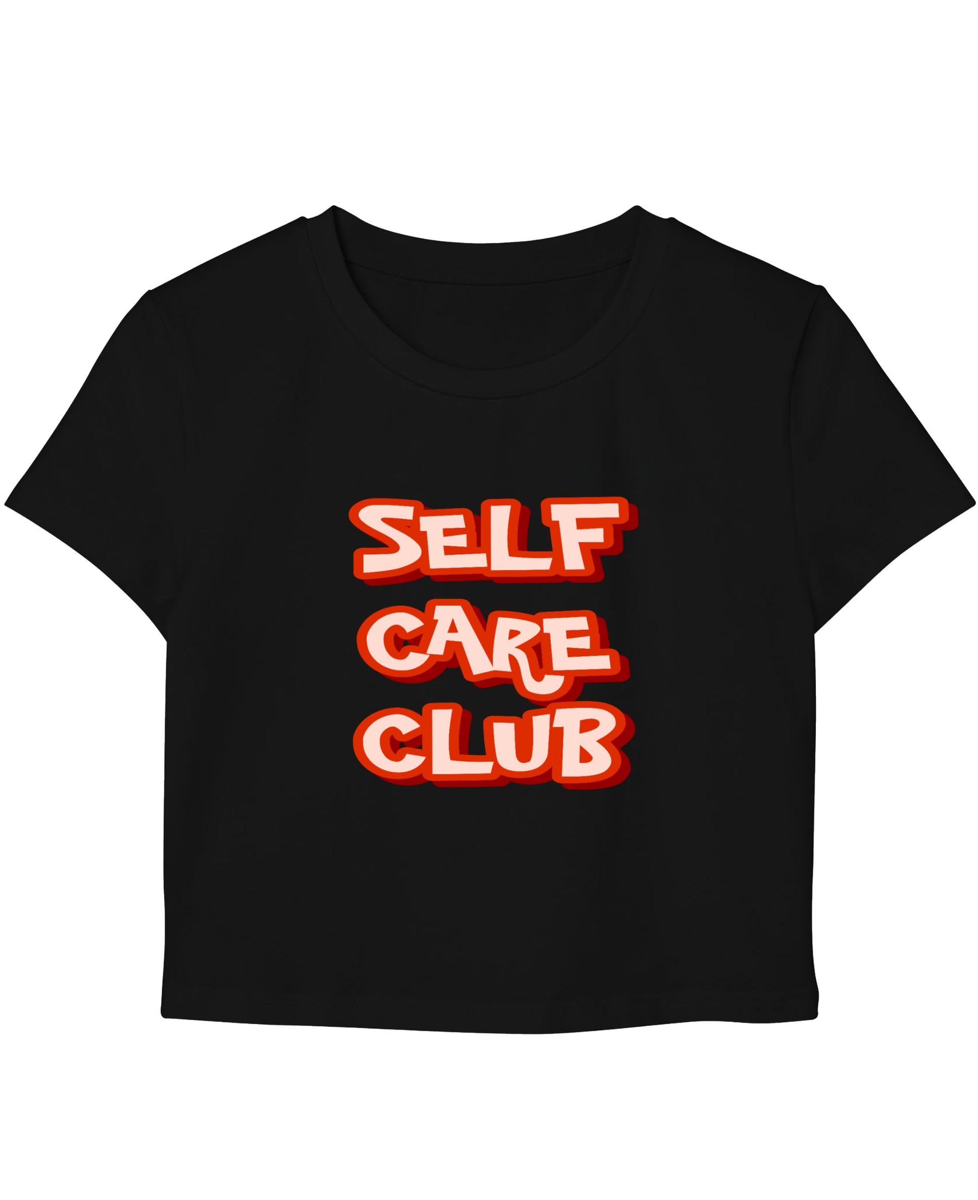 Black Baby Tee Front Design