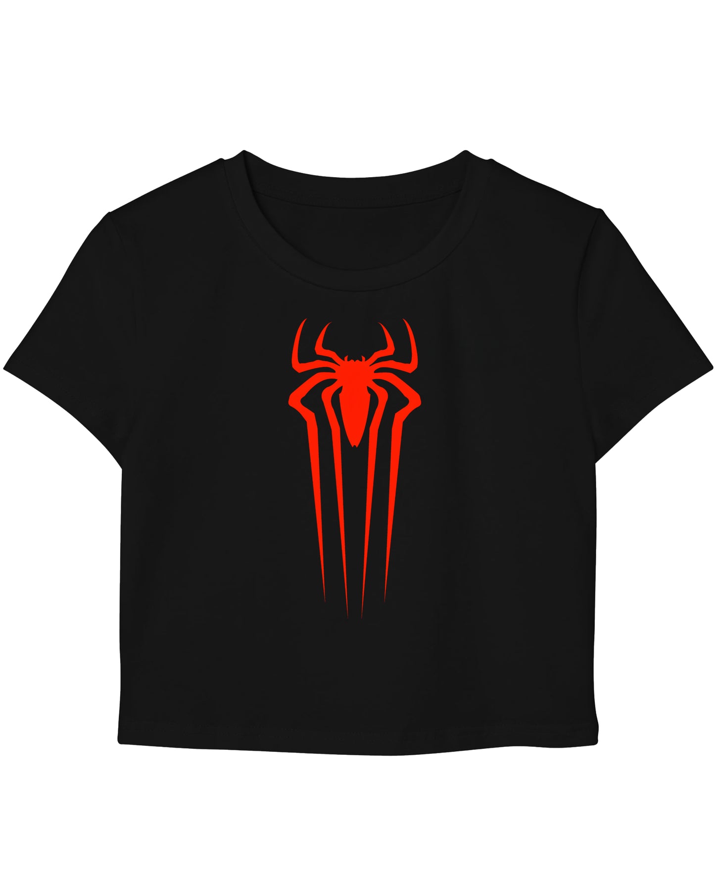 Black Baby Tee Front Design