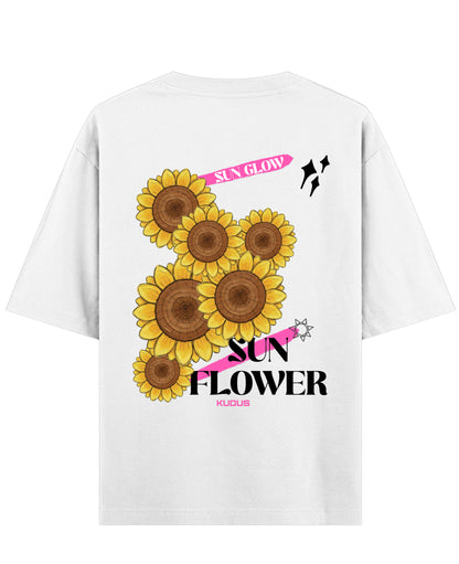 White Oversized T-shirt Back Design