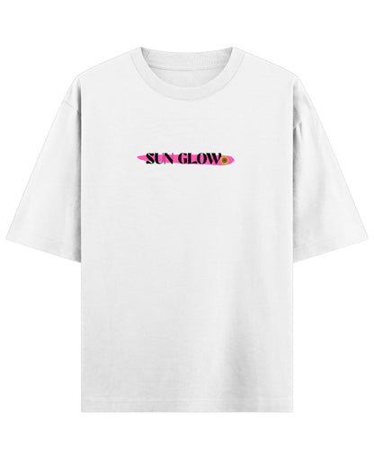 White Oversized T-shirt Front Design