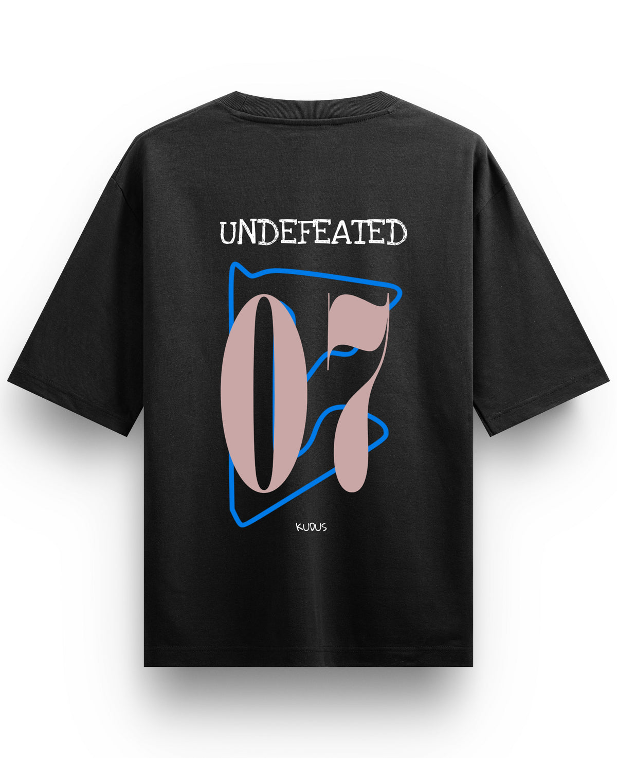 Black Oversized T-shirt Back Design
