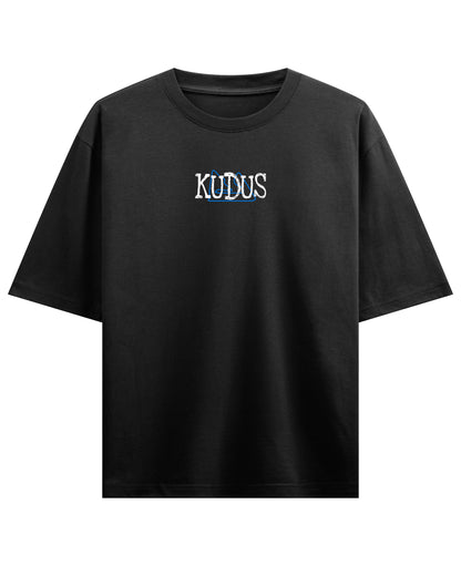 Black Oversized T-shirt Front Design