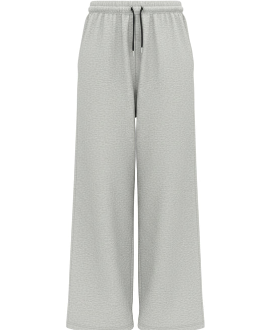 Grey Cotton Joggers Front Design