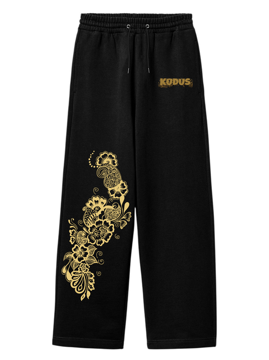 Golden Flower Classy Straight Fit Baggy Jogger