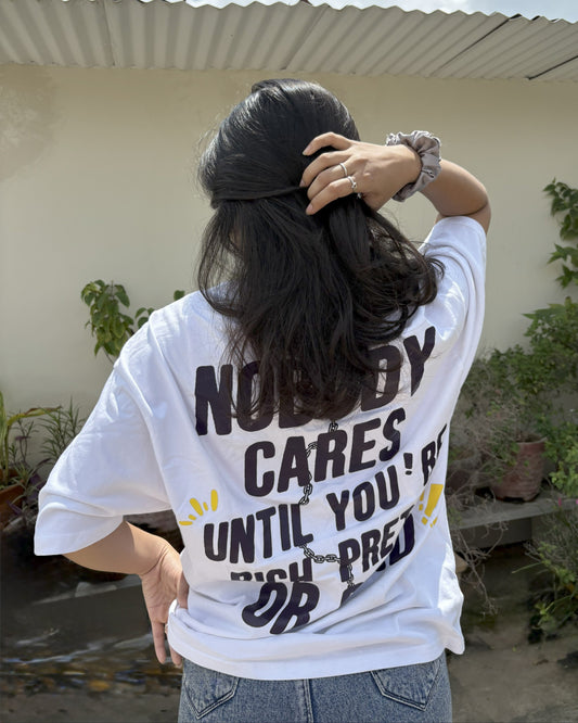 Nobody Cares Oversized T-shirt