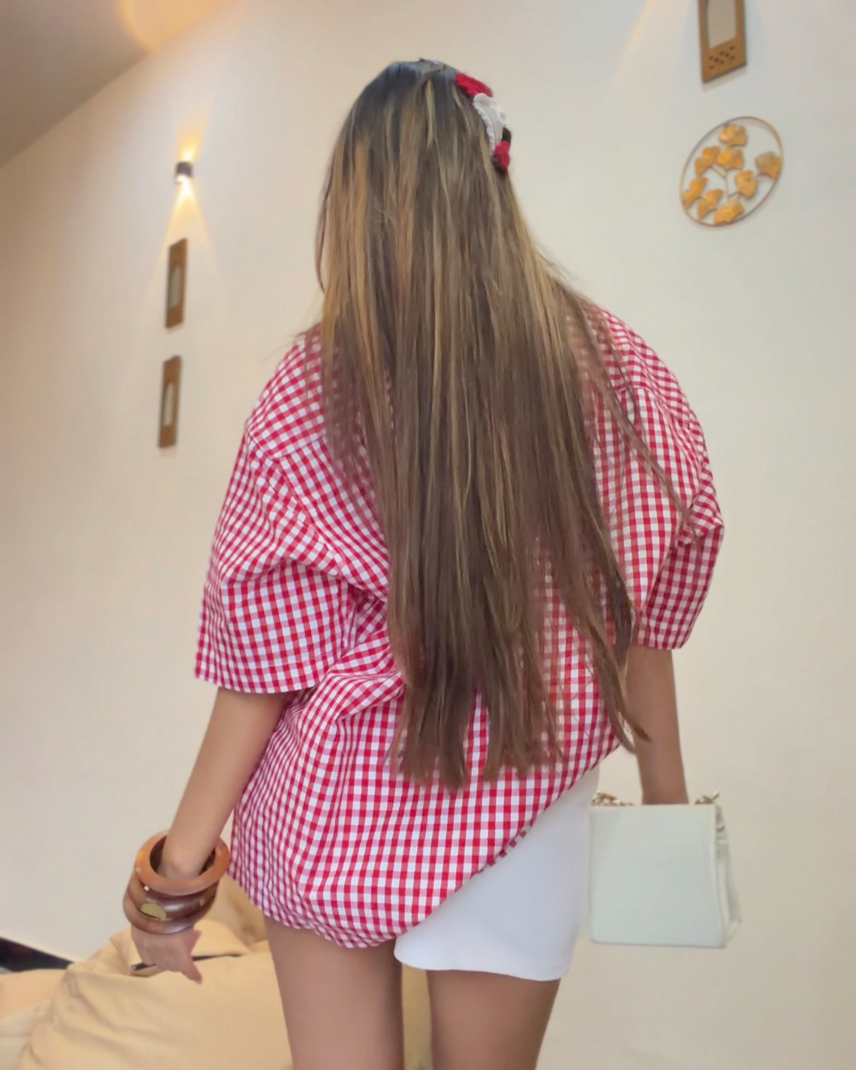 With Love Reddish Pink Half Sleeve Shirt [ Unisex ]