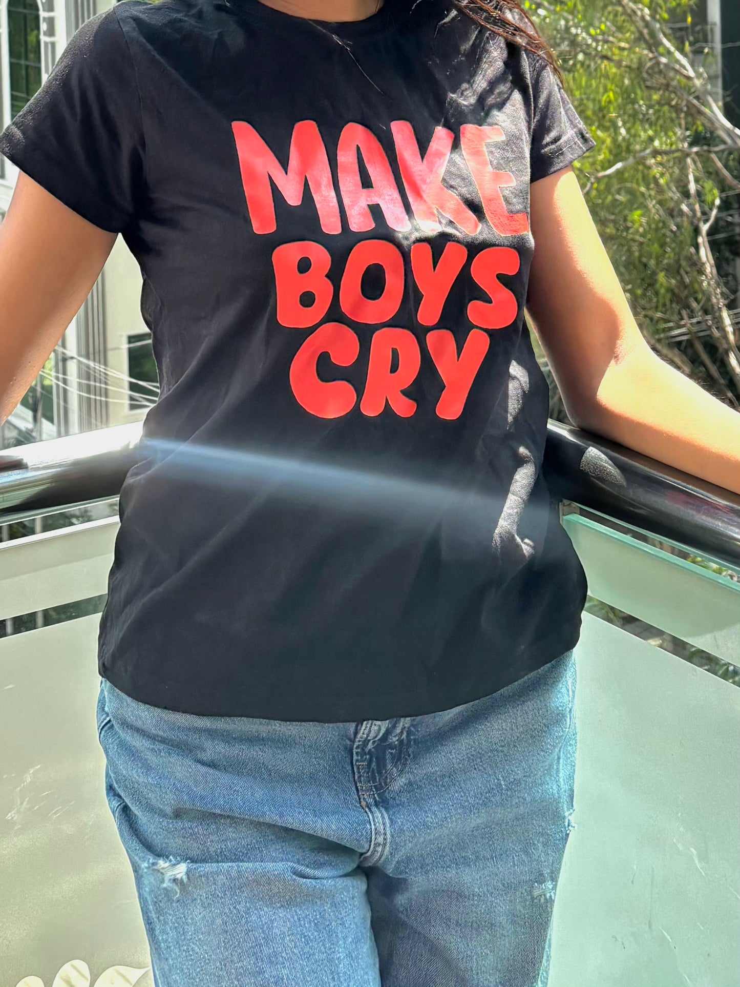 Make Boys Cry Women Tee