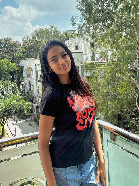 Make Boys Cry Women Tee