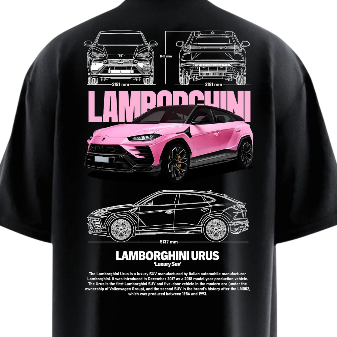 LAMBORGHINI URUS Heavy Weight Oversized T-shirt