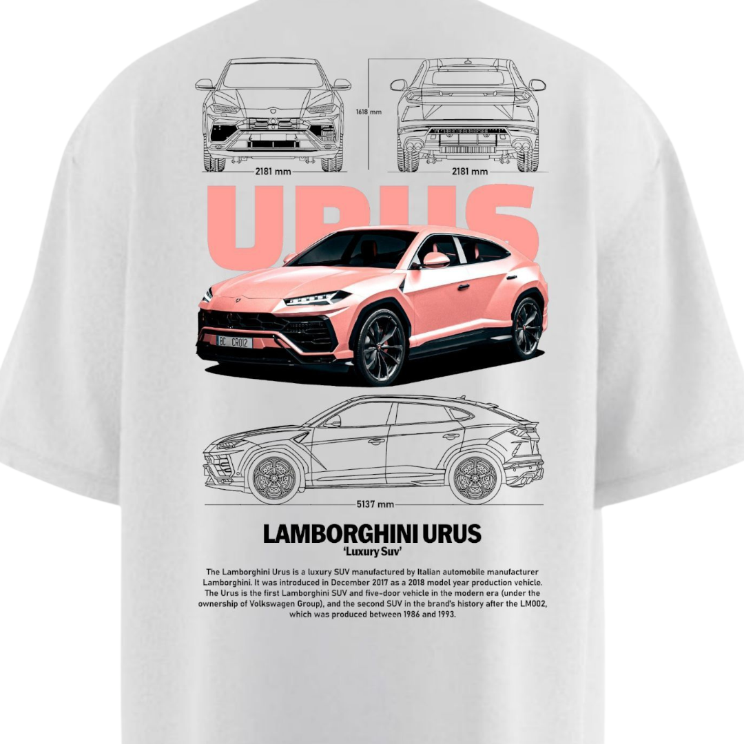 LAMBORGHINI URUS Heavy Weight Oversized T-shirt