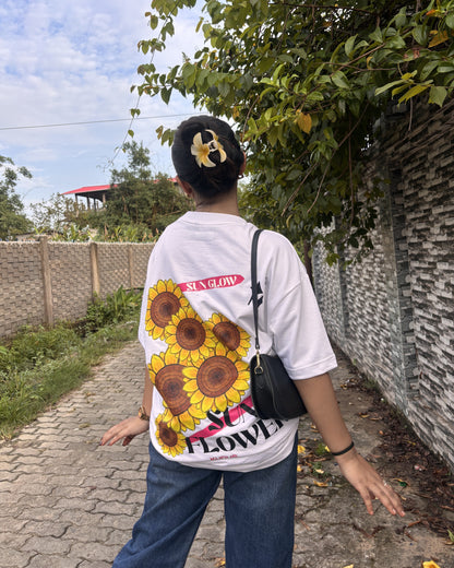 Sun Flower Oversized T-shirt